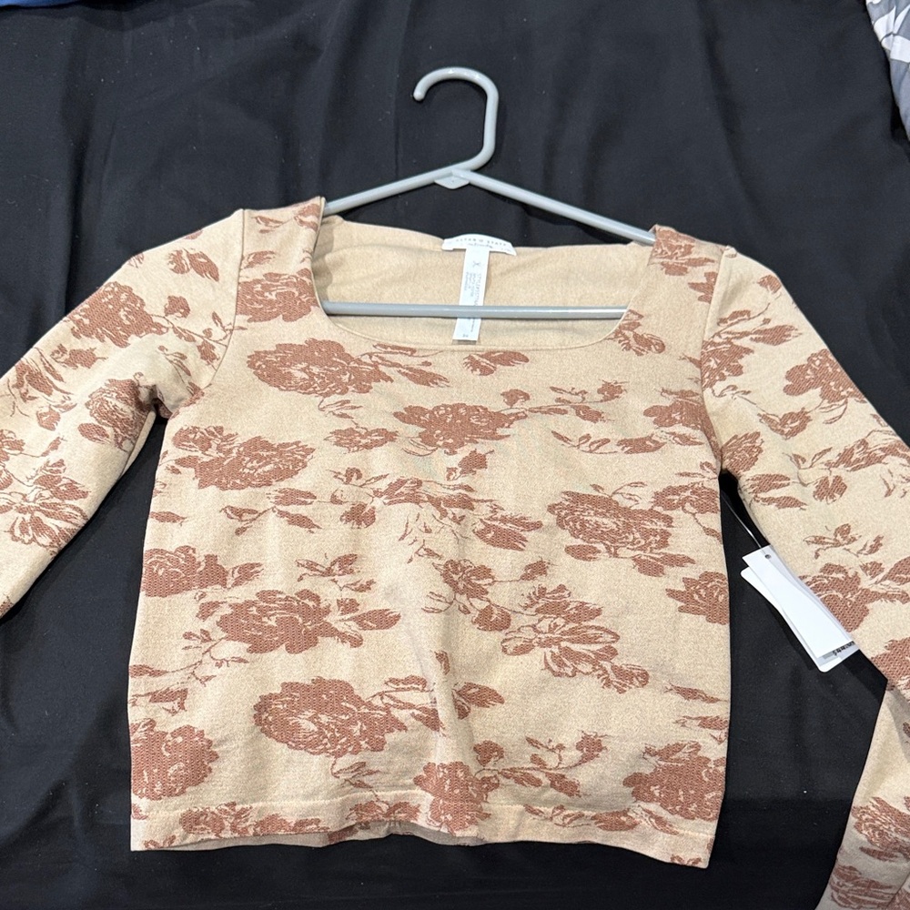 Altard State Mocha Cropped Top